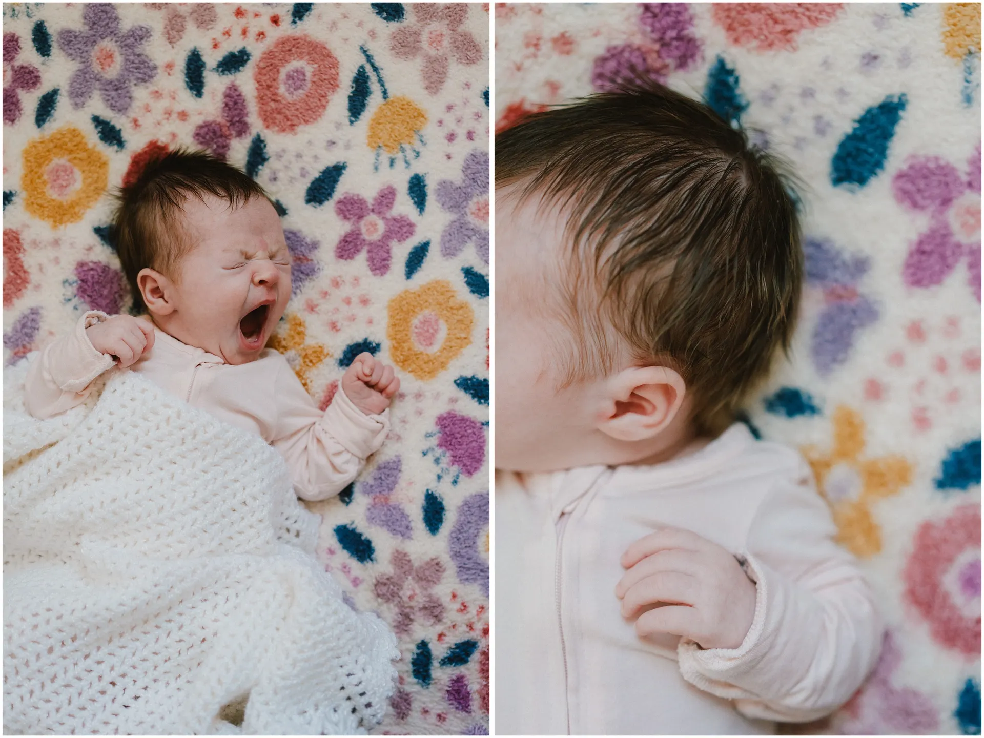 Winter newborn photos in Richmond, VA