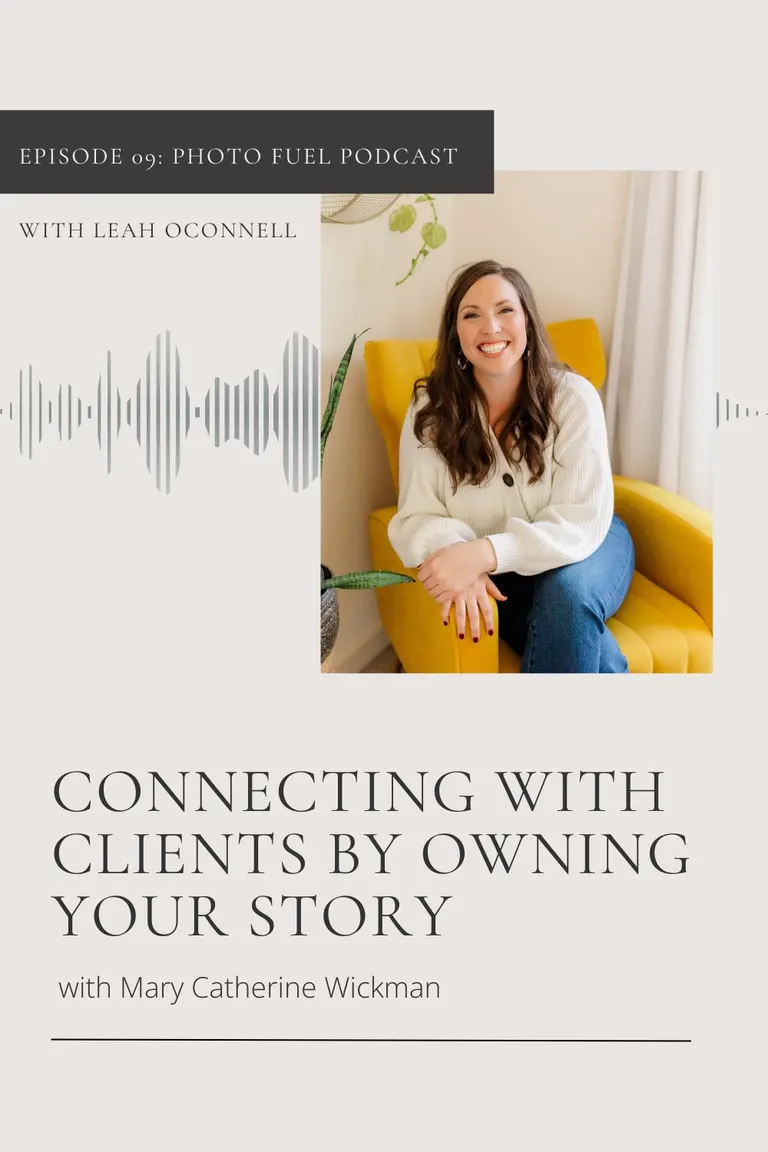 podcast for family photographers about marketing and connecting with clients
