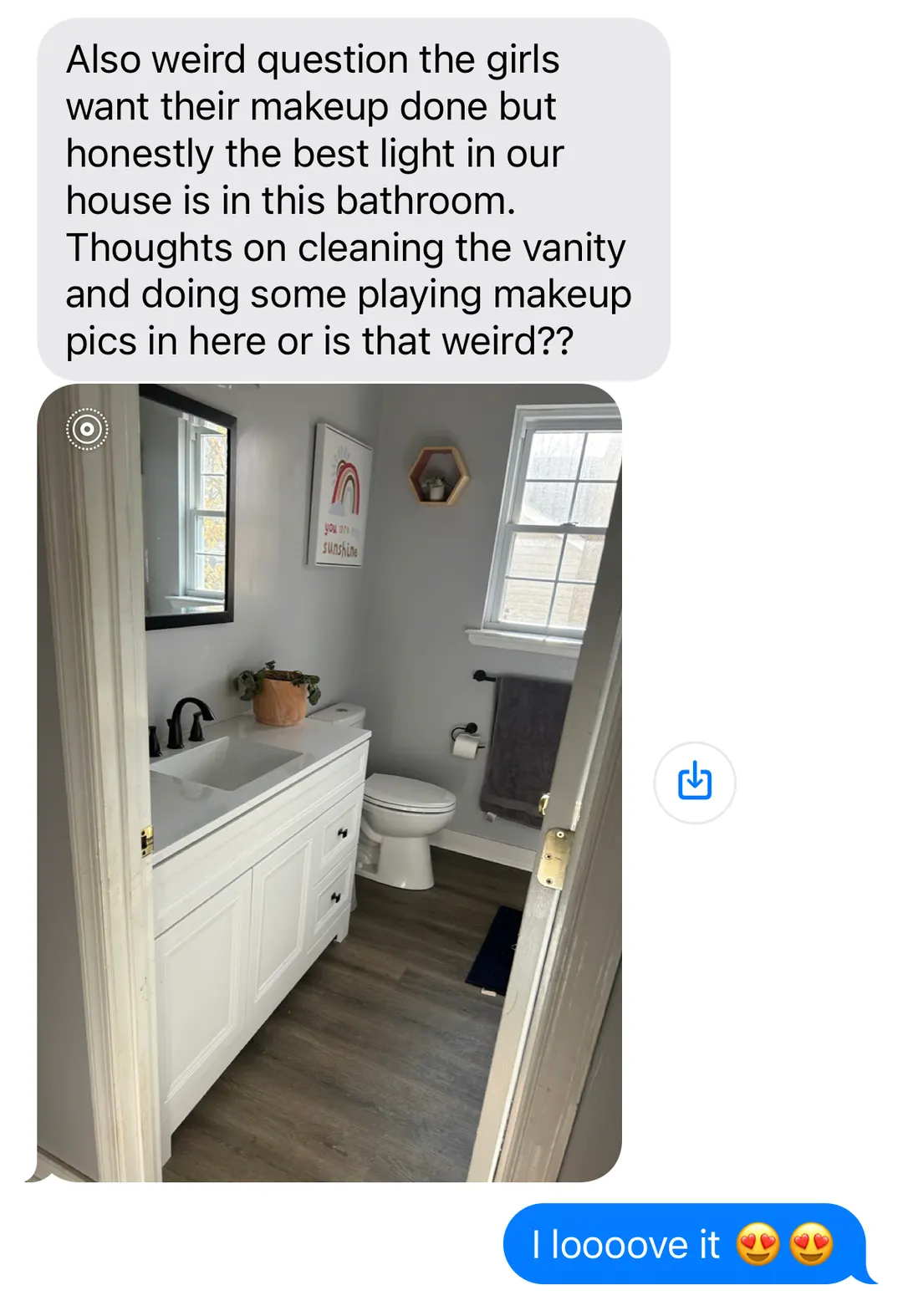 Is it possible? Family photos in a dark, small home