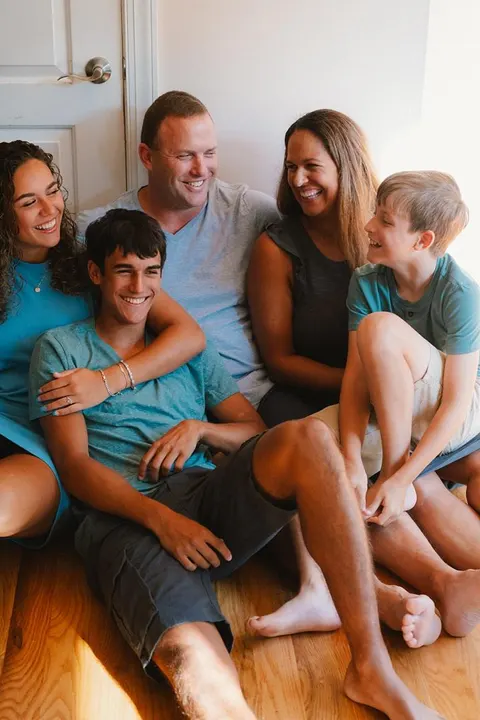 charlottesville family photos with teens