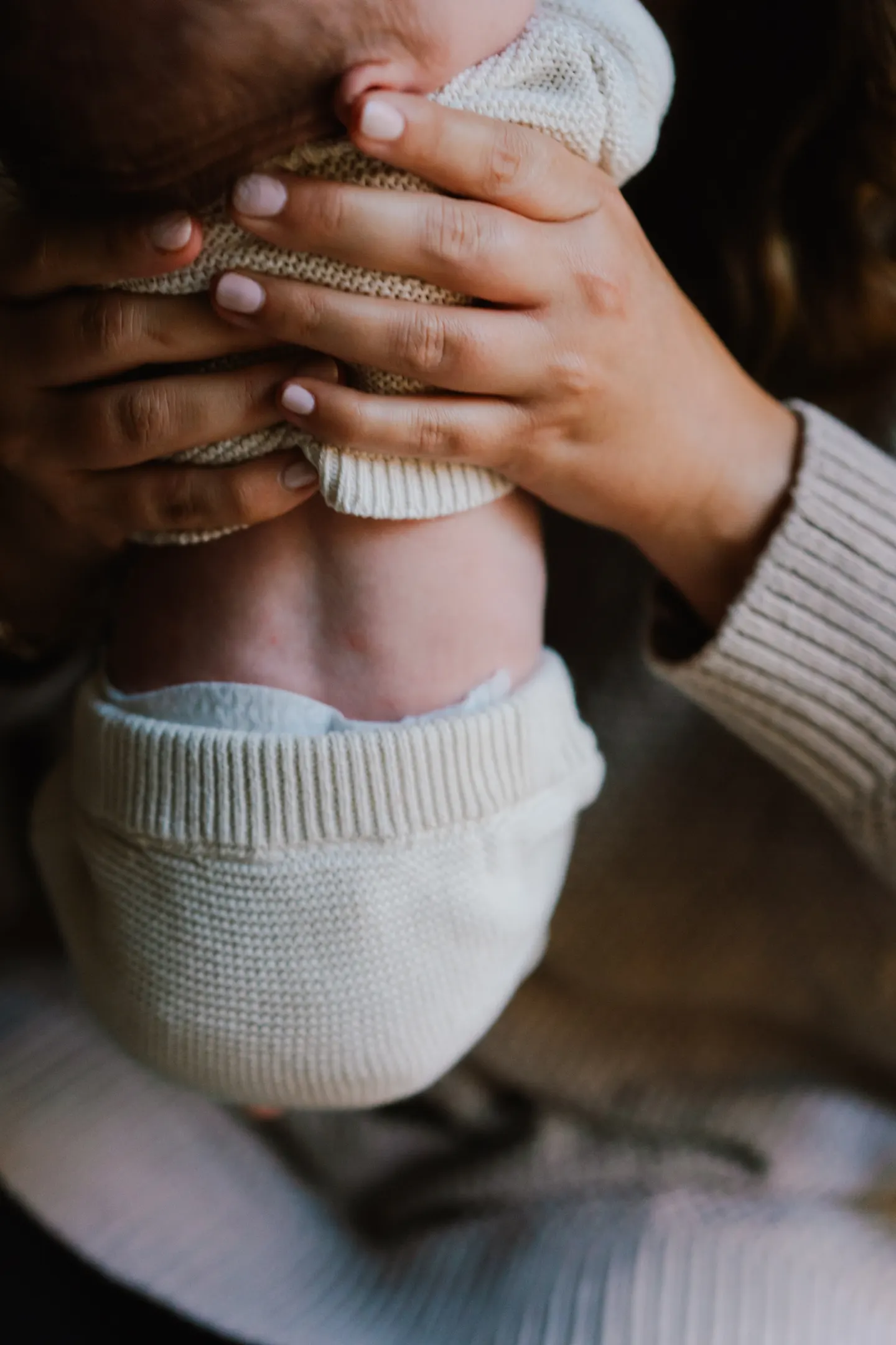 maternity and newborn photos at home