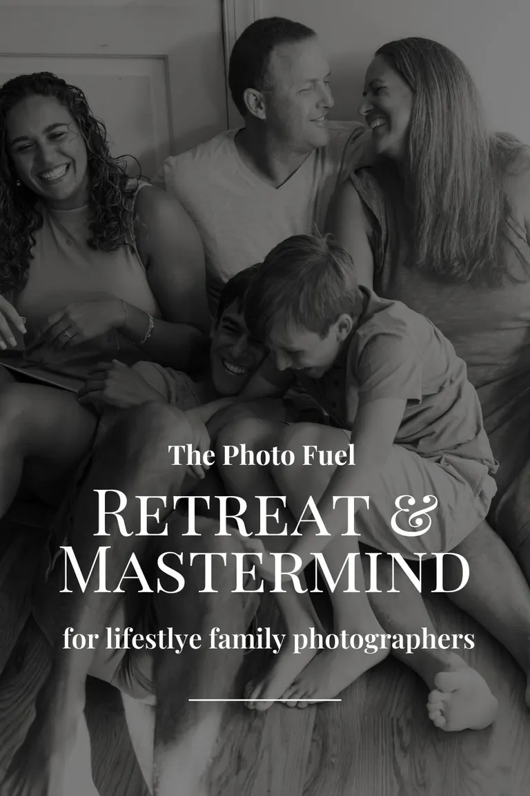 Episode 58: What even IS a mastermind? Inside the Photo Fuel Retreat and Mastermind for Family Photographers