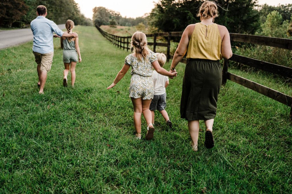 virginia family photographer, spring family photos