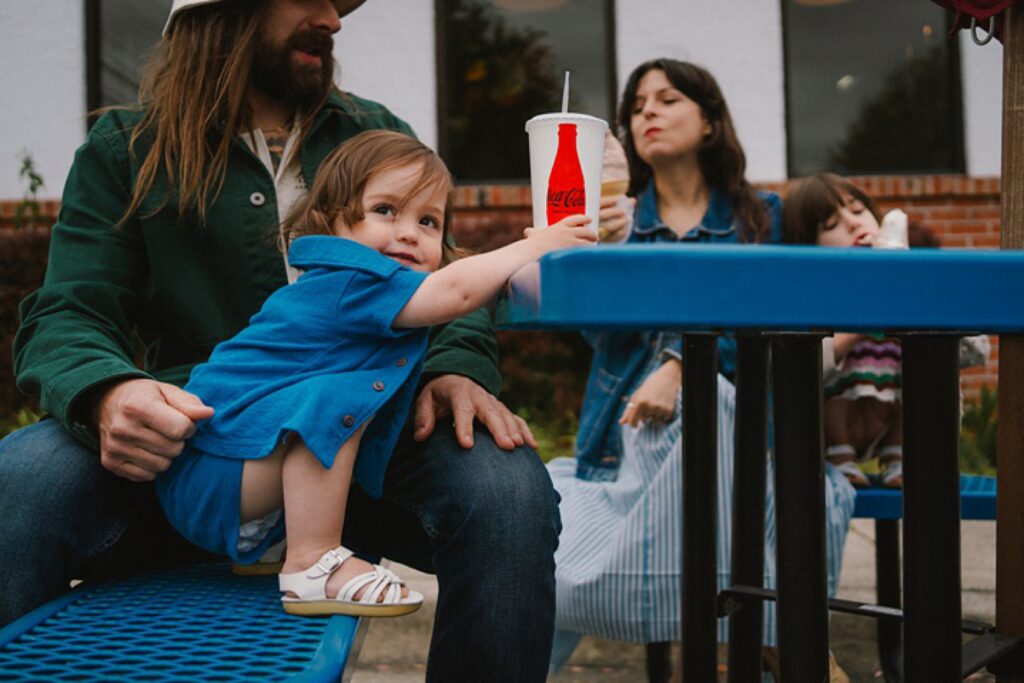 Charlottesville family photos in a fun location