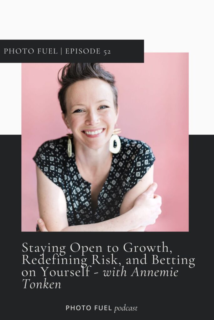podcast with Annemie Tonken about photography business growth and sustainability