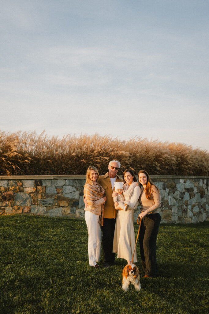extended family photos at early mountain vineyards