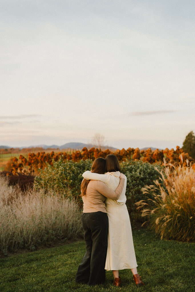 winter extended family photos in charlottesville virginia