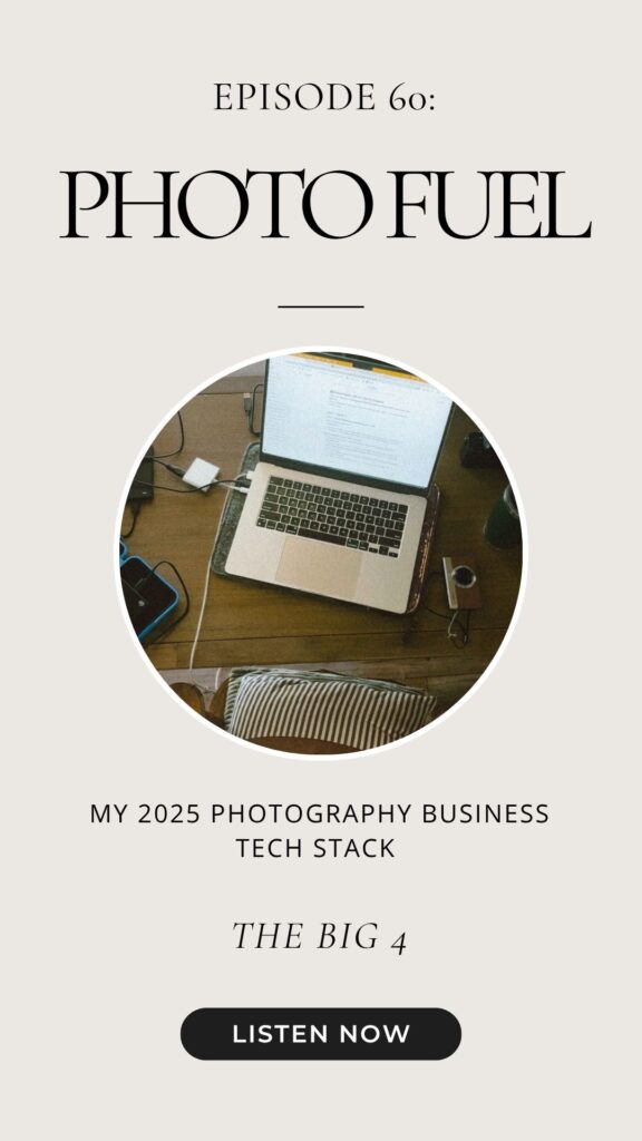 photography business recommendations for software and tools