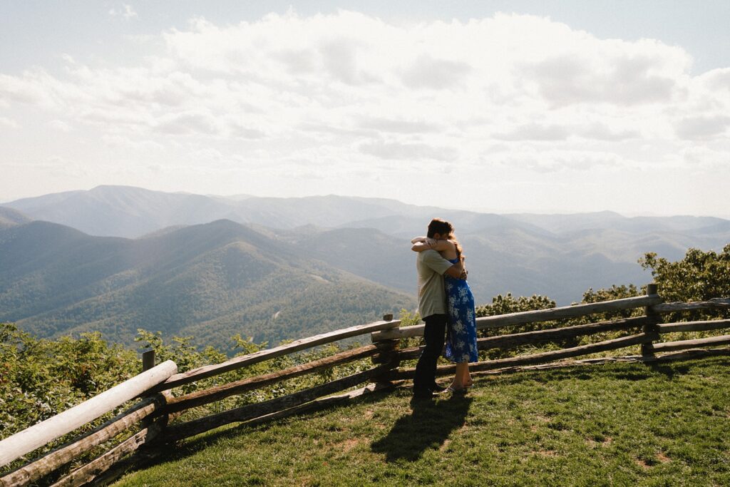 scenic location for proposal near charlottesville va by proposal photographer Leah O'Connell