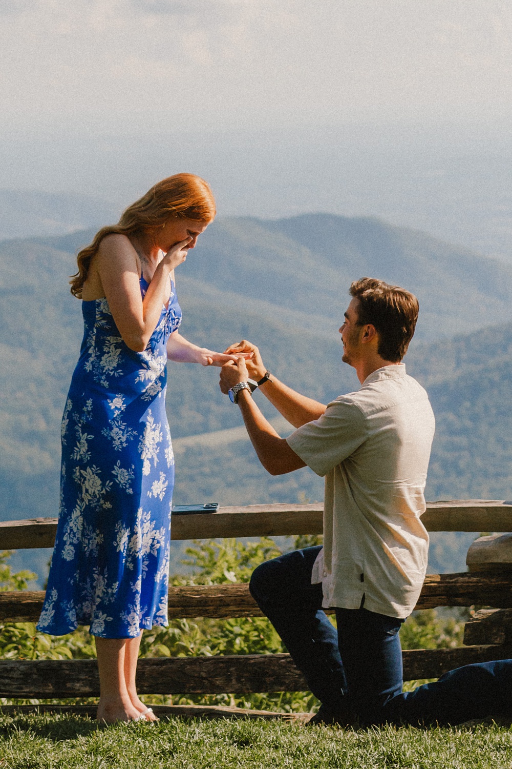proposal on the blue ridge parkway